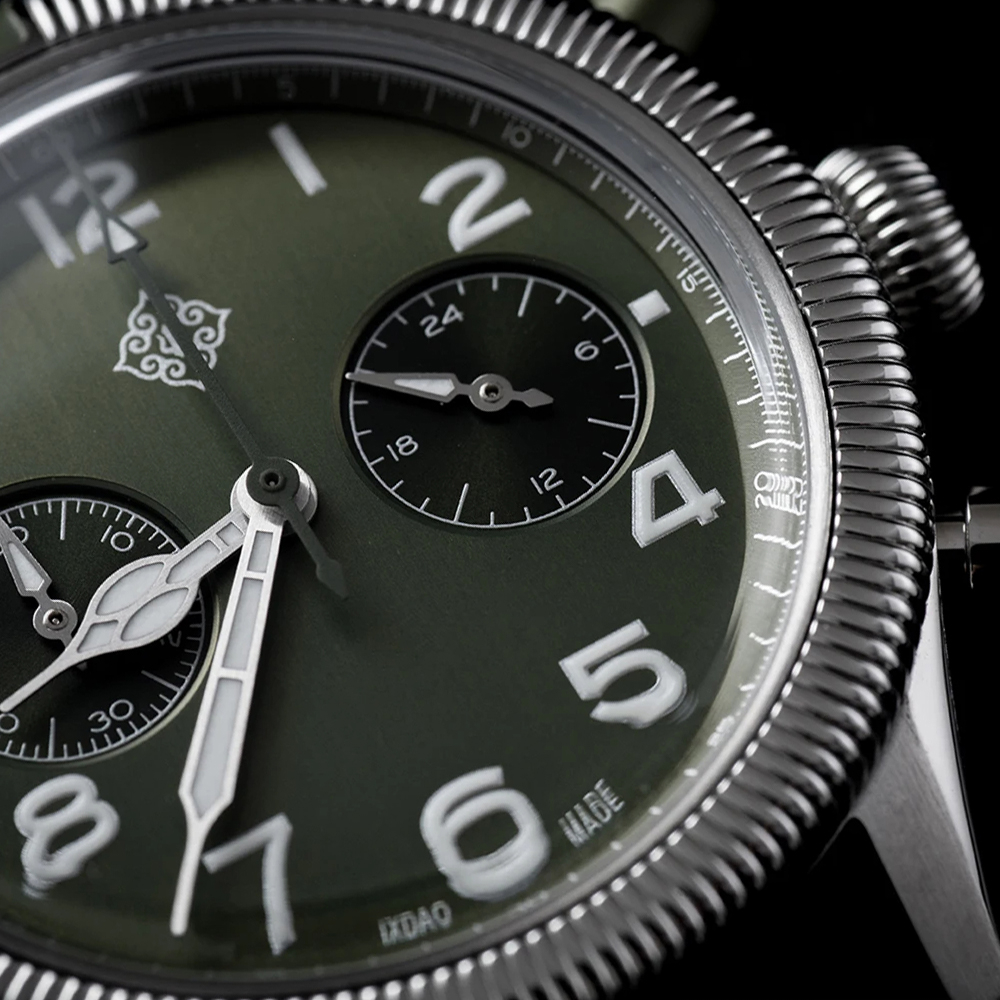 IXDAO 2026 New Pilot 39mm VK64 - Chronograph Flyback Watch recension och pris