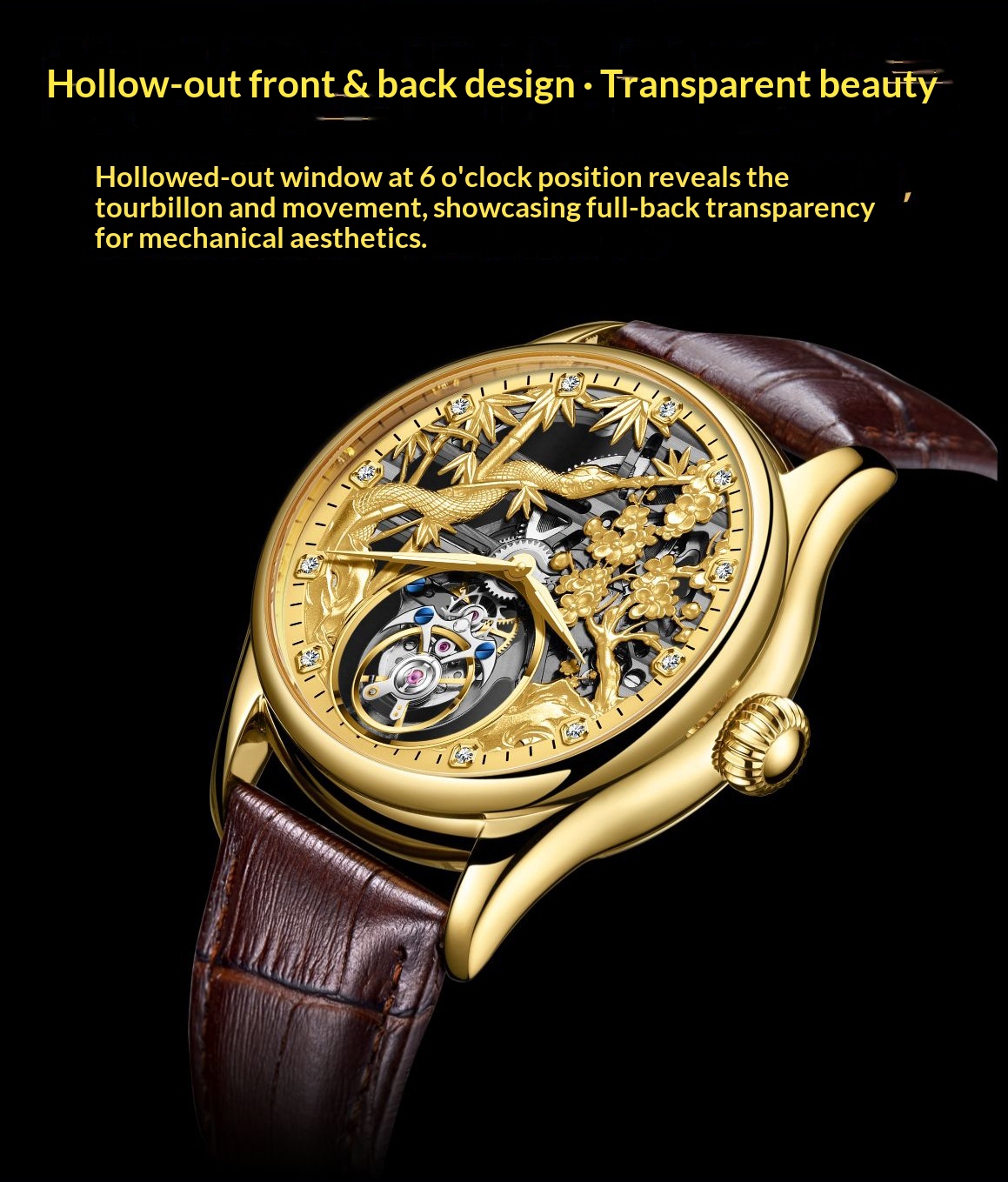 AESOP（manual7073G)Luxury Gold  - Zodiac Luxury Watch recension och pris