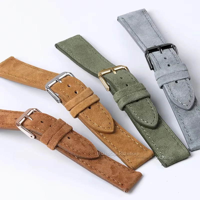 Suede Genuine Leather Watchban - Luxury Watch Class recension och pris