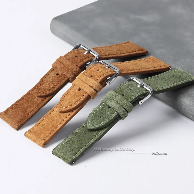 Suede Genuine Leather Watchban - Luxury Watch Class recension och pris