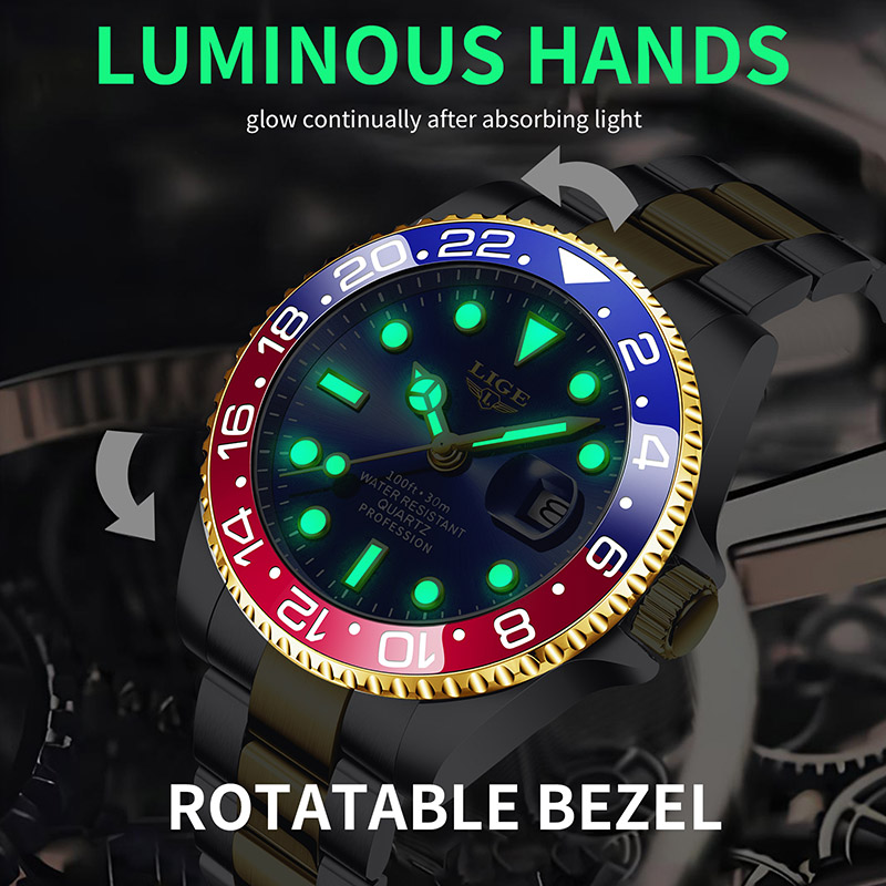 LIGE 2025 brand new men's watc - Luxury Watch Price recension och pris