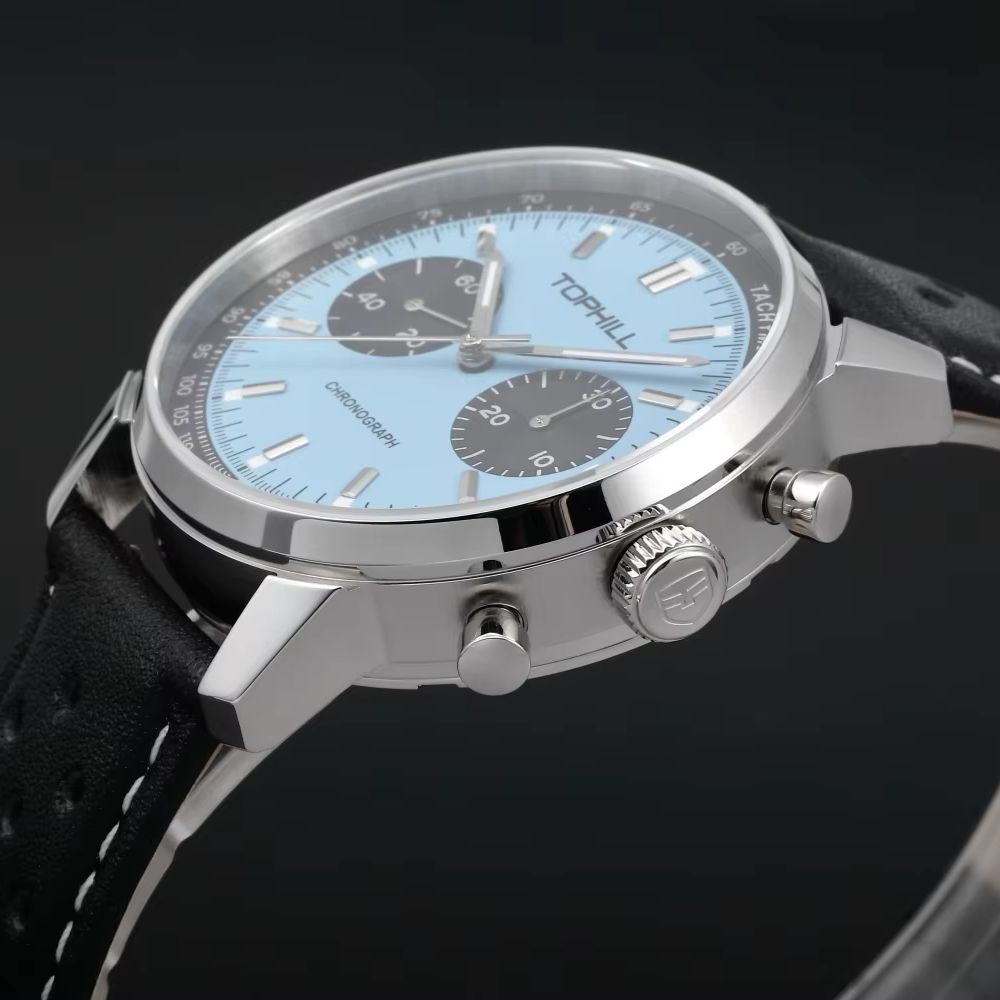 TOPHILL Vintage Racing Chronog - Chronograph Flyback Watch recension och pris
